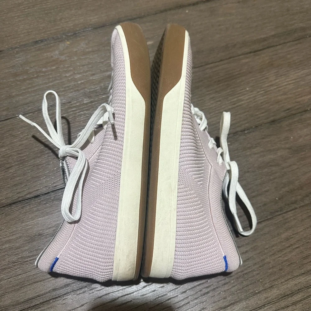 Rothy’s The Lace Up Sneaker - Lilac